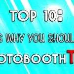 Top 10 reasons to book a photo booth