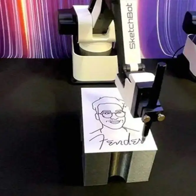 Interactive AI Sketch Robot Rental Toronto