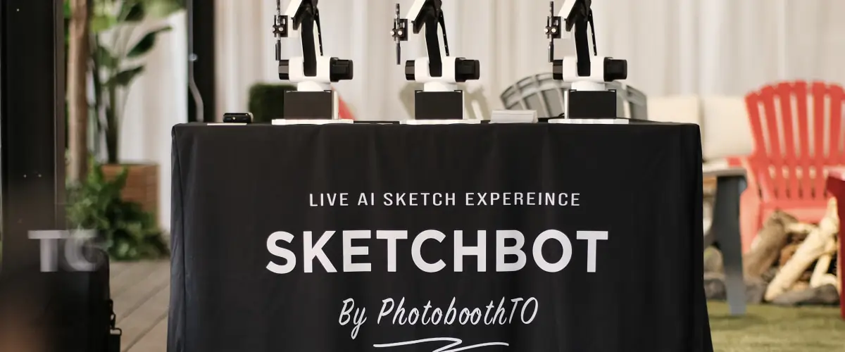 Discover the Enchantment of Modern Photo Booths Elevate Your Event with PhotoboothTO's SketchBot