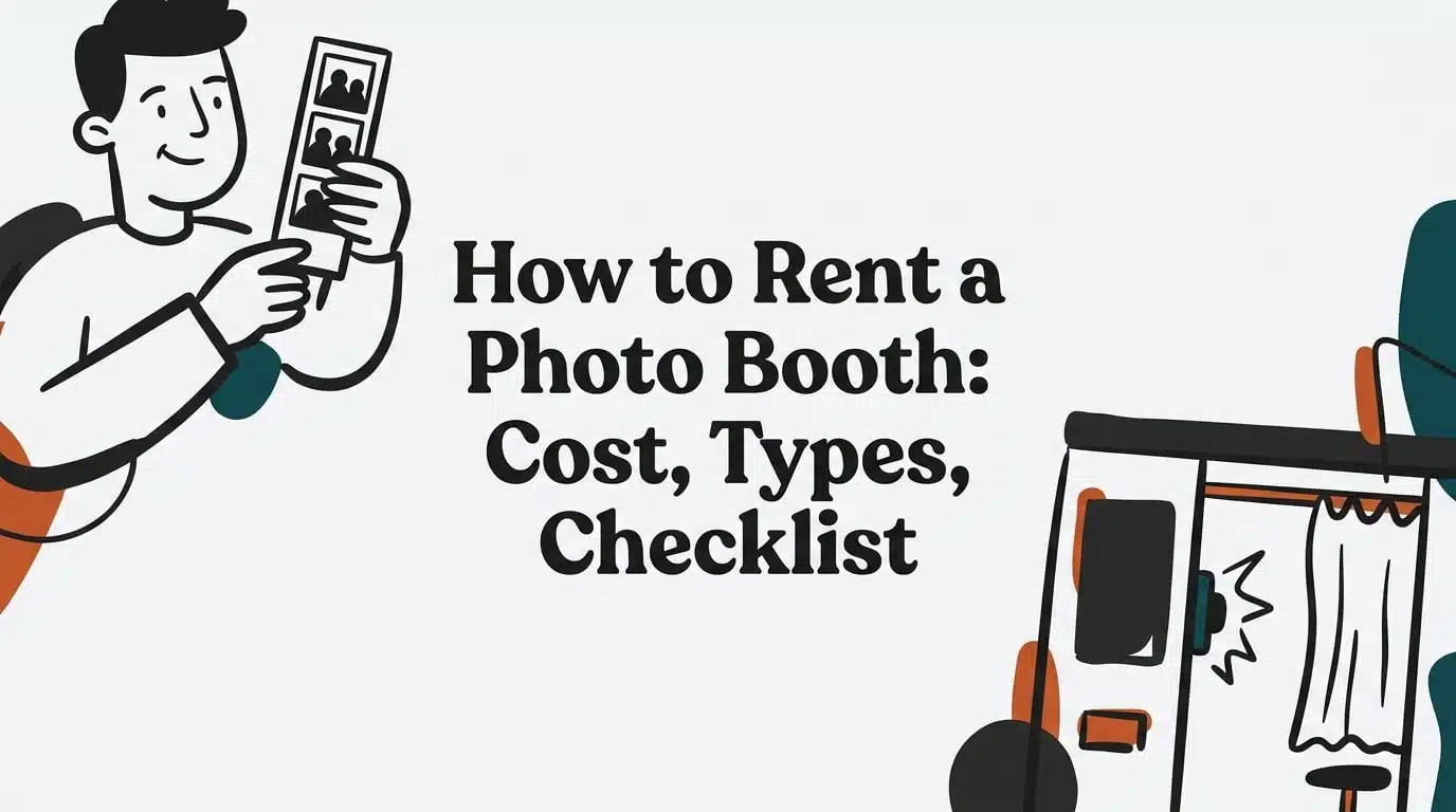 how to rent a photo booth